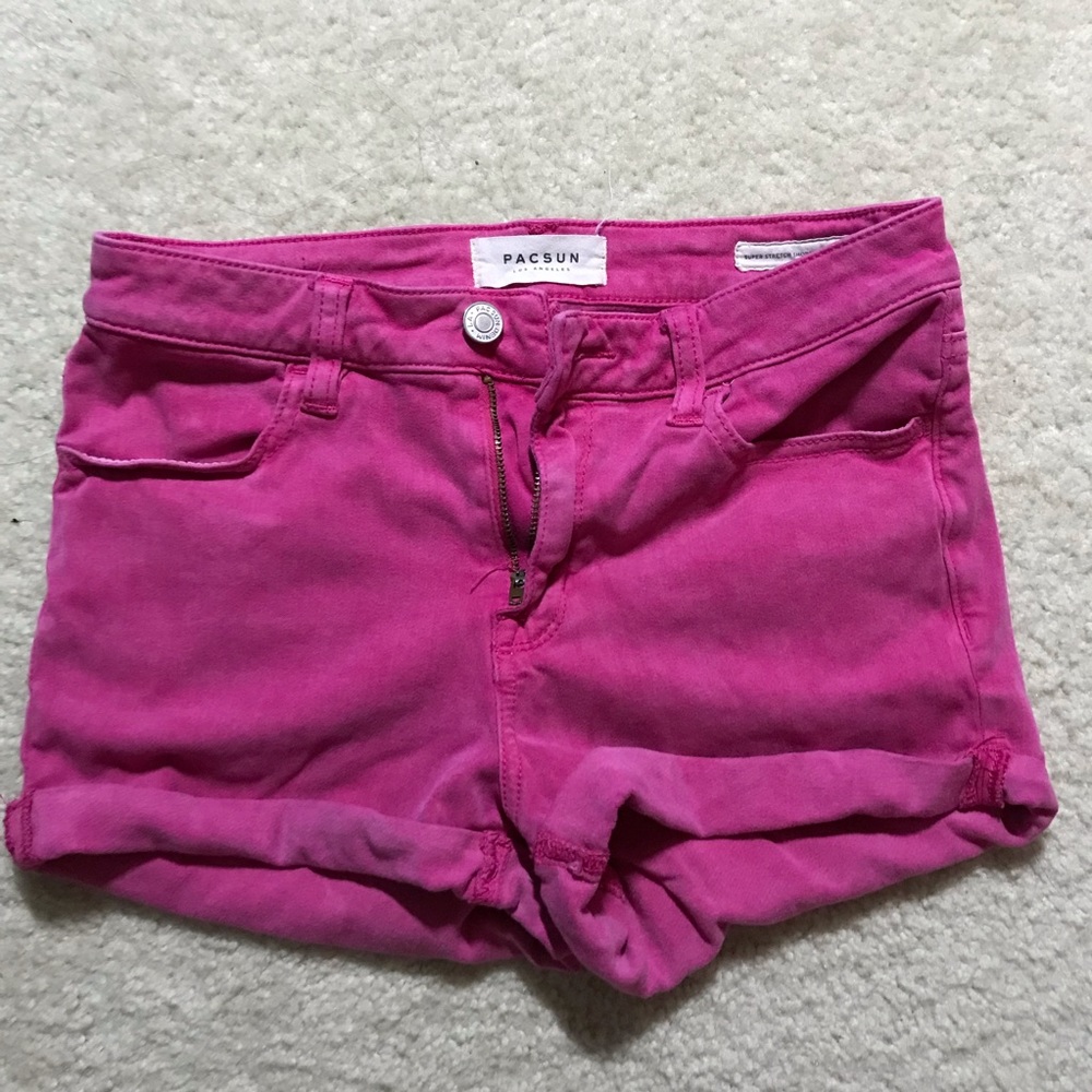 PACSUN pink shorts